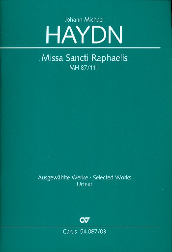 Missa Sancti Raphaelis MH87/111