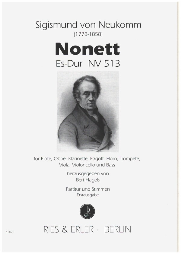 Nonett Es-Dur NV513 für Flöte, Oboe,