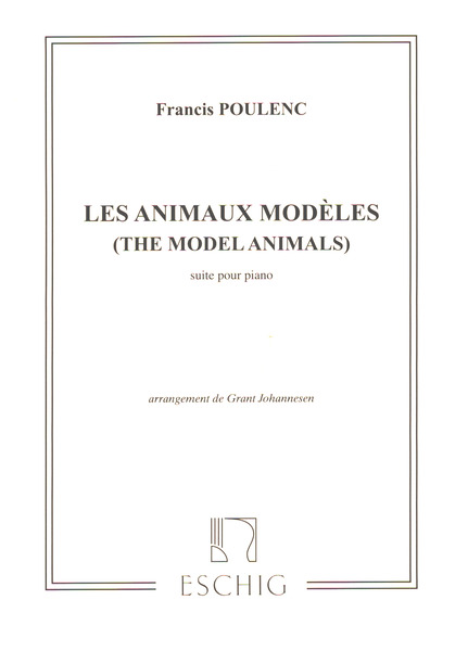Les animaux modeles