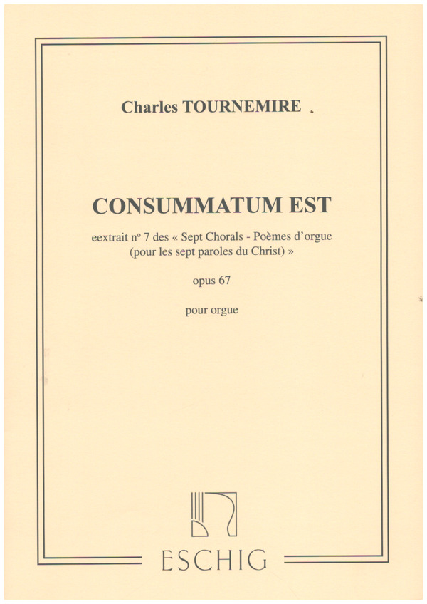 7 CHORALS POEMES POUR LES 7 PAROLES