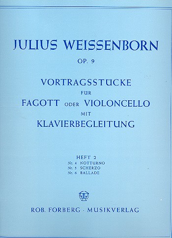 Vortragsstücke op.9 Band 2