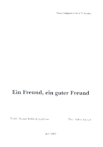 Ein Freund ein guter Freund