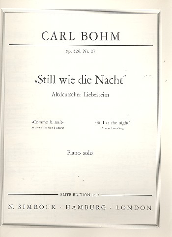 Still wie die Nacht op.326,27