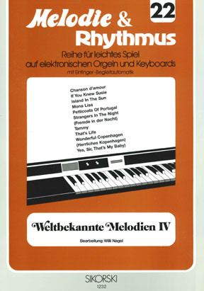 Weltbekannte Melodien Band 4: