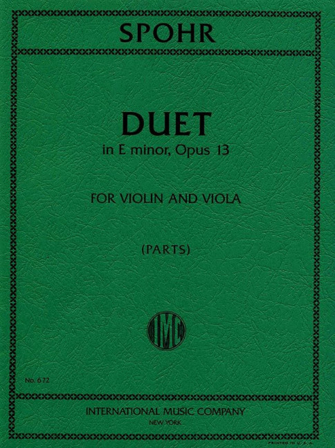 Duet in e Minor op.13