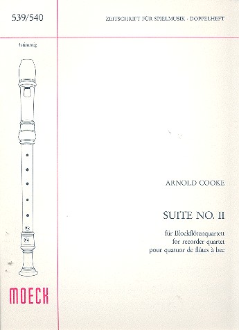 Suite Nr.2 für 4 Blockflöten (SATB)