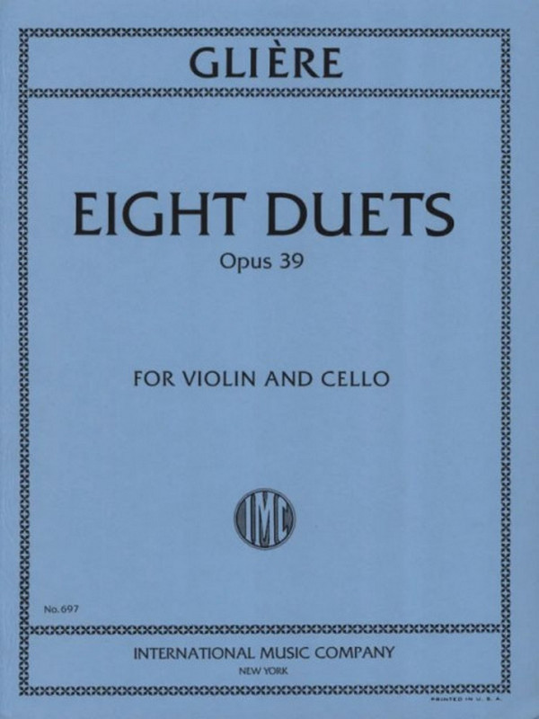 8 duets op.39