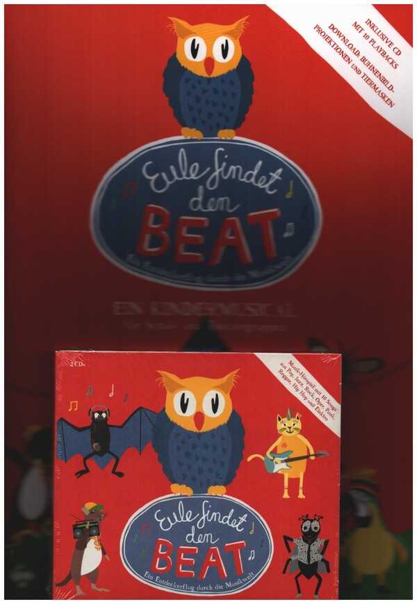 Eule findet den Beat Band 1 (+Playback-CD +mp3-CD +Hörspiel-CD)