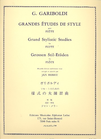 Grandes études de style op.134