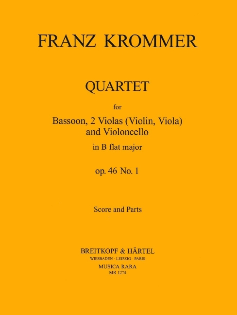 Quartet B flat major op.46,1