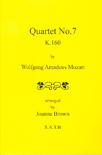 Quartet no.7 KV160