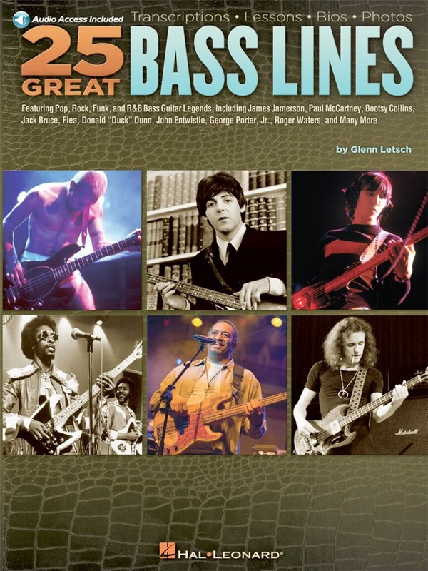 25 great Bass Lines (+CD):
