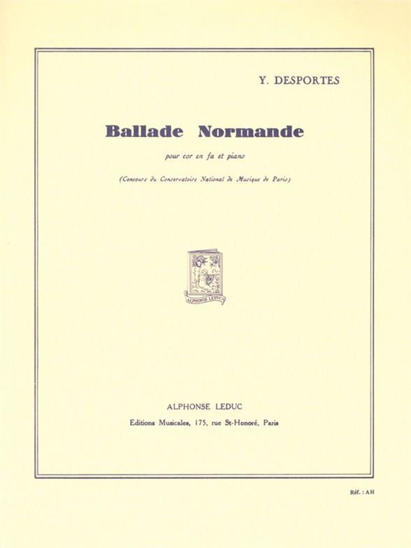 BALLADE NORMANDE POUR COR ET