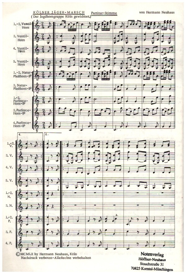 Kölner Jägermarsch