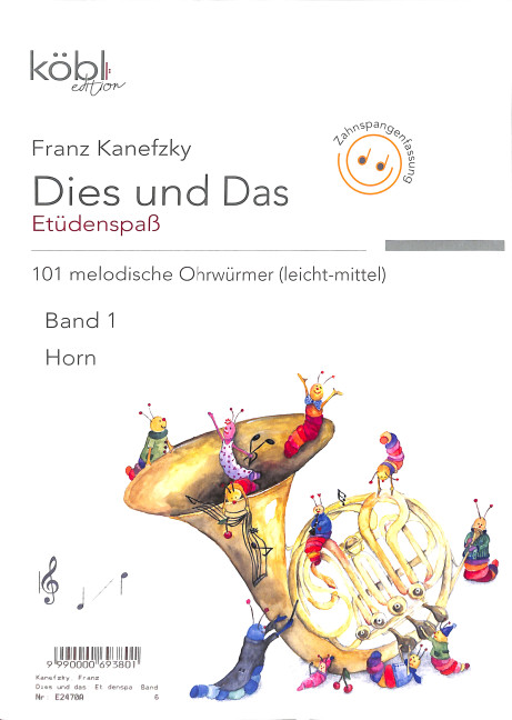 Dies und das - Etüdenspaß Band 1 (Zahnspangenfassung)