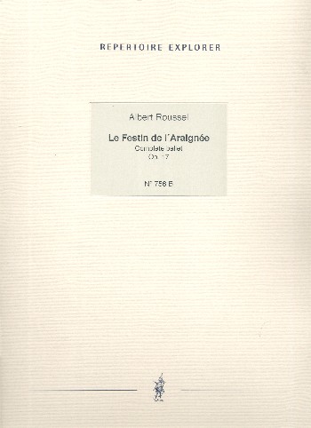 Le festin de l'Araignée op.17
