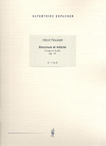 Bacchus et Ariane op.43