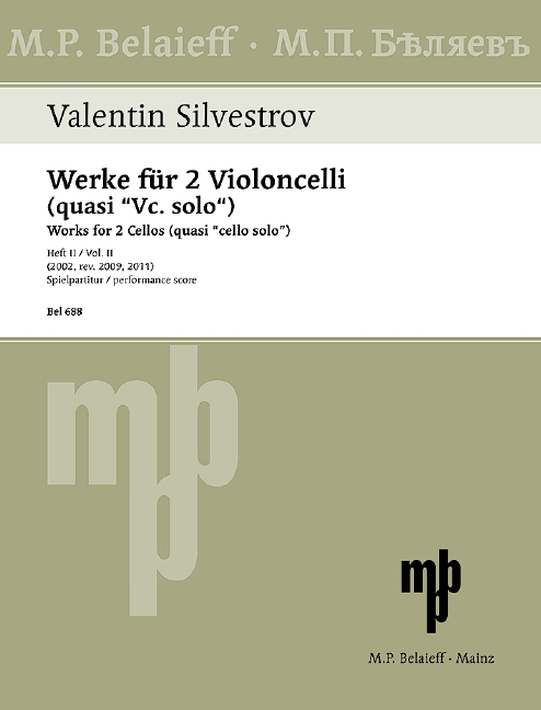 Werke für 2 Violoncelli (quasi Violoncello solo) Band 2