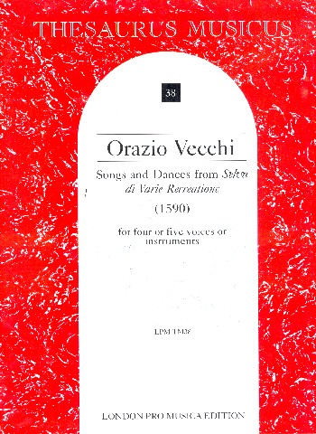 Songs and Dances from Selva di varie recreatione