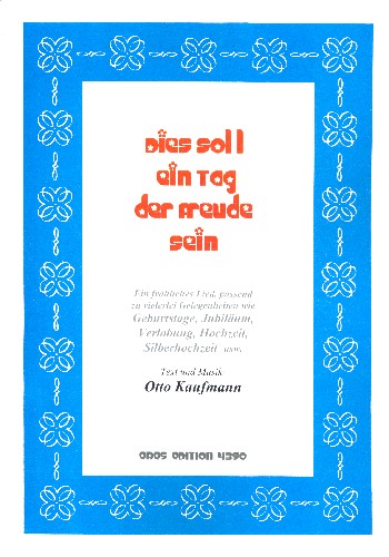 Dies soll ein Tag der Freude sein
