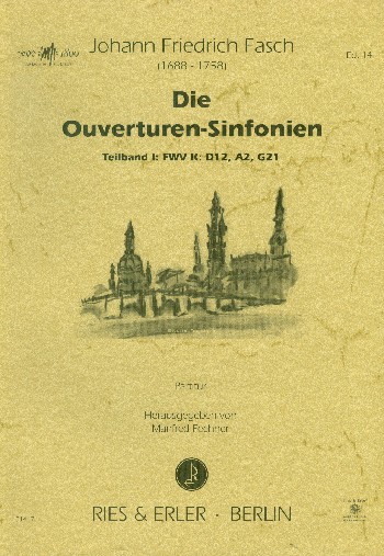Ouvertüren-Sinfonien Teilband 1 FWV K: D12