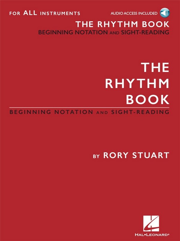The Rhythm Book - Beginning Notation and Sight Reading (+Audio Access)