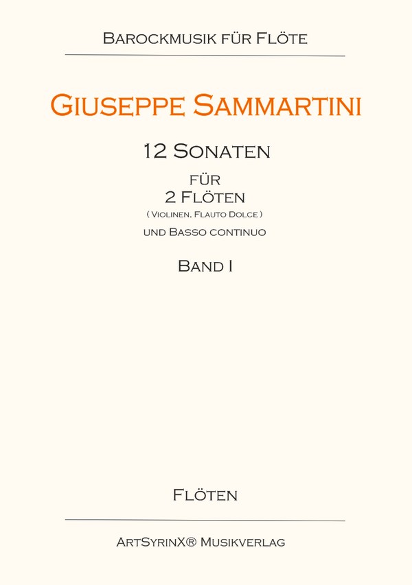 12 Sonaten Band 1 (Nr.1-4)