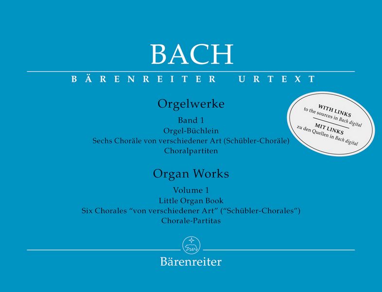Neue Bach-Ausgabe Serie 4 Orgelwerke Band 1