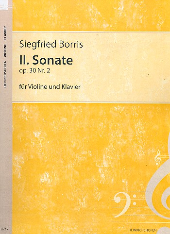 Sonate op.30,2 für Violine unn Klavier