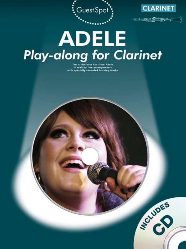 Adele (+CD): for clarinet