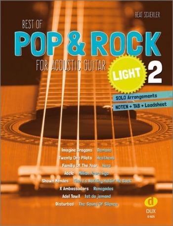 Best of Pop & Rock light for Acoustic Guitar vol.2