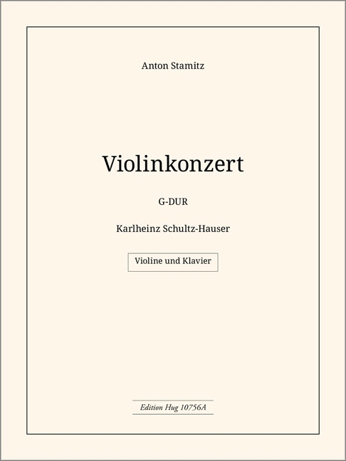 Konzert G-Dur Nr.8 für Violine und