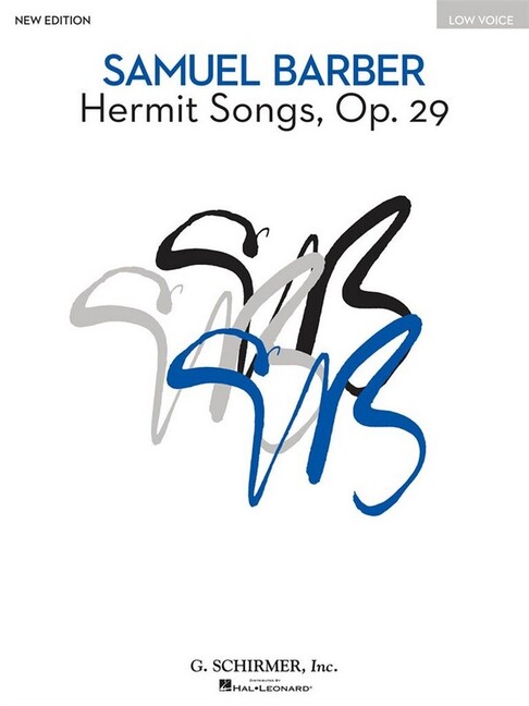 Hermit Songs op.29 for low voice