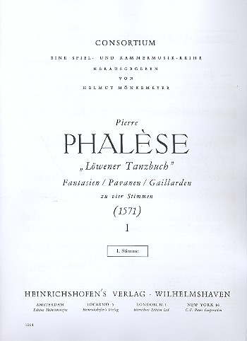 LOEWENER TANZBUCH ZU 4 STIMMEN