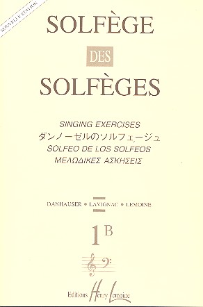 Solfege des solfeges vol.1b
