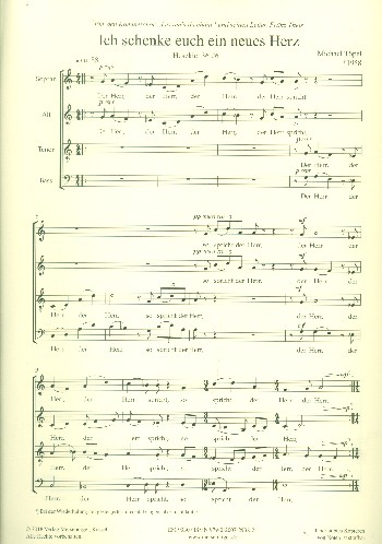 Ich schenke euch ein neues Herz