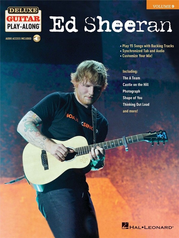 Deluxe Guitar Playalong vol.9 - Ed Sheeran (+Audio Access):