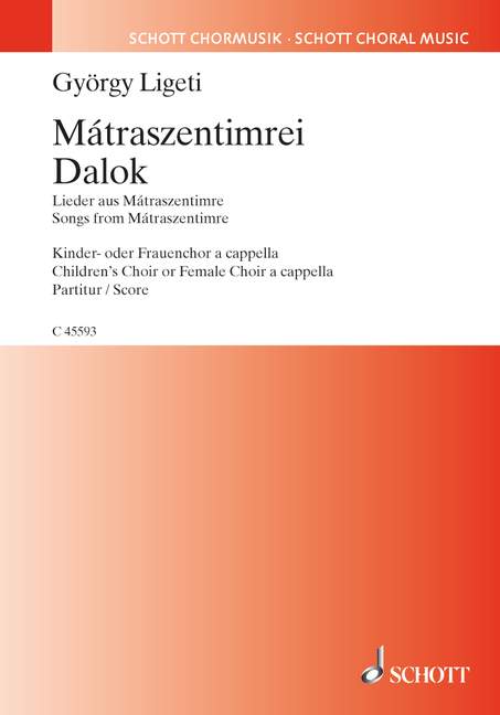 Matraszentimrei dalok