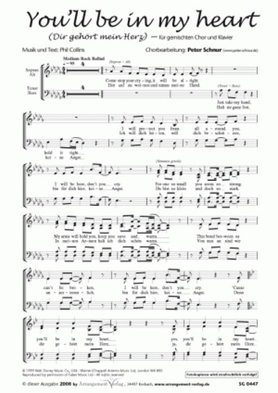 You'll be in my heart