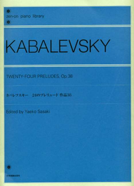 24 Préludes op.38