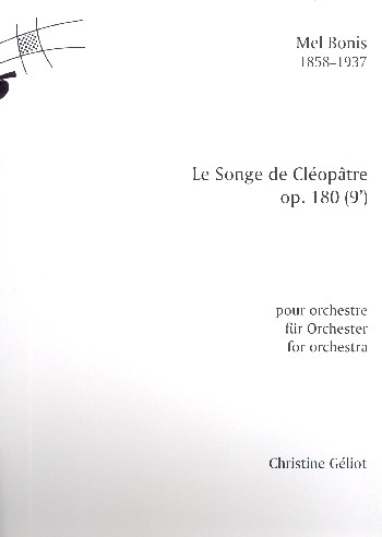 Le songe de Cléopatre op.180