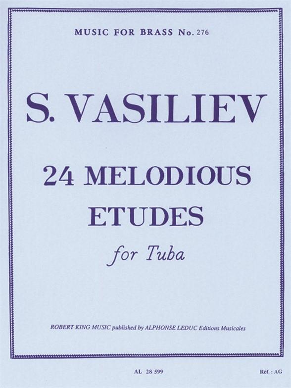 24 melodious etudes