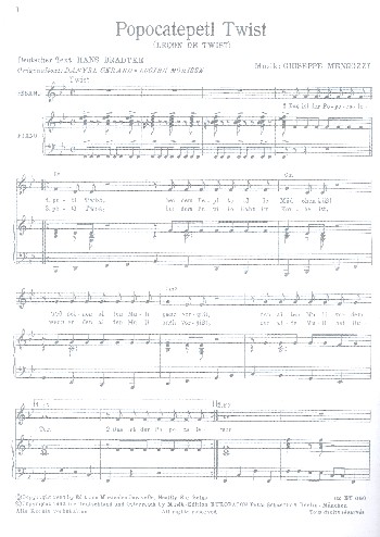 Popocatepetl Twist  und  Shake rattle and roll: