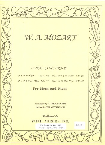 4 Concertos KV412, KV417, KV447, KV495
