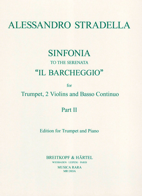 Sinfonia to the Serenata il barcheggio vol.2