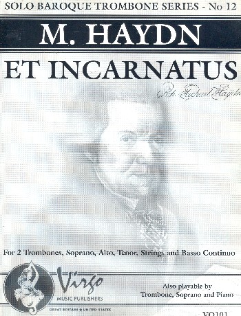 Et incarnatus for 2 trombones, soprano,