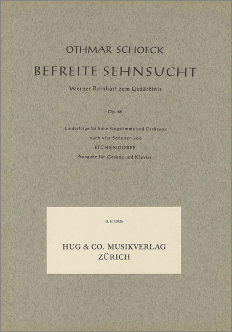 Befreite Sehnsucht op.66