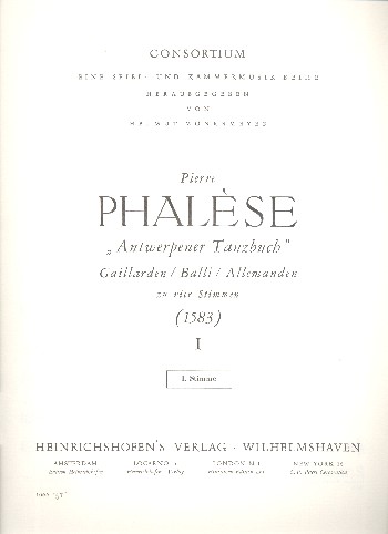 Antwerpener Tanzbuch zu