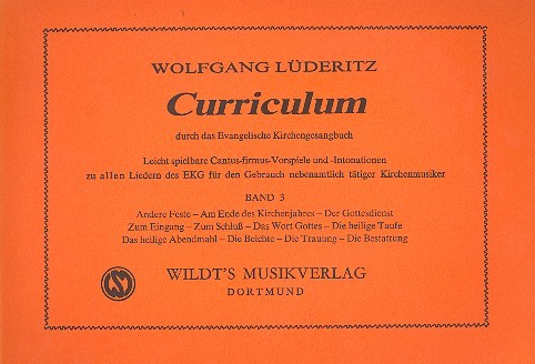 Curriculum durch das EG Bd 3