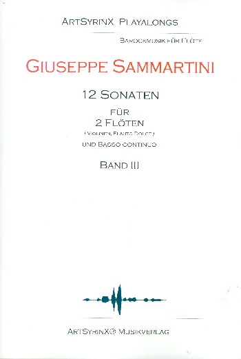 12 Sonaten Band 3 (Nr.9-12) (+CD)